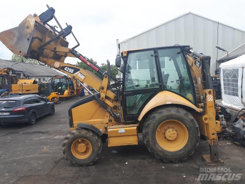 CAT 428 D 백호로더