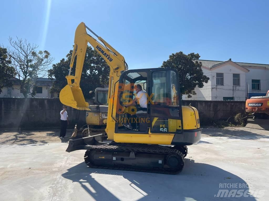 Komatsu PC 56 소형 굴삭기 7톤 미만