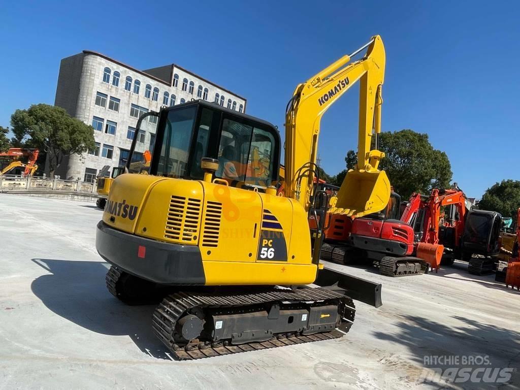 Komatsu PC 56 소형 굴삭기 7톤 미만