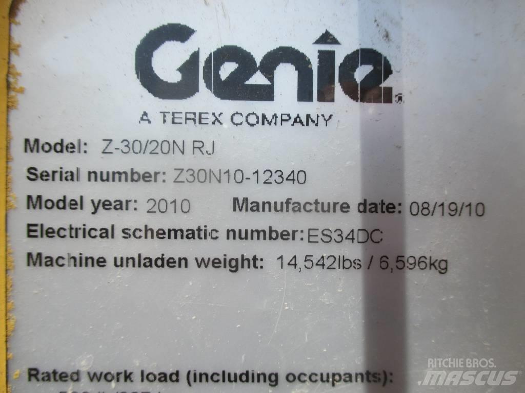 Genie Z 30/20 N RJ 관절형 전동이동 리프트