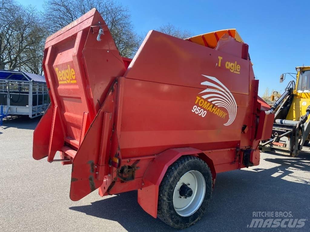 Tomahawk Teagle 9500 베일 분쇄기, 절단기 및 언롤러