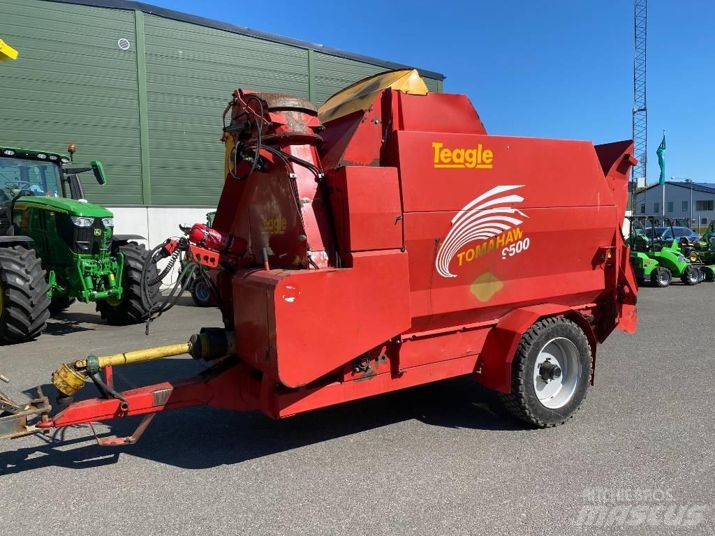 Tomahawk Teagle 9500 베일 분쇄기, 절단기 및 언롤러