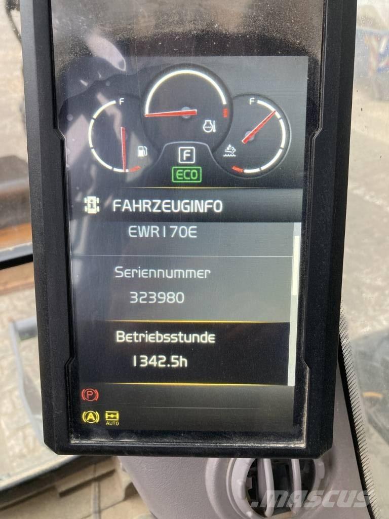 Volvo EWR 170 E  휠 굴삭기