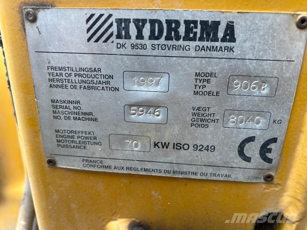 Hydrema 906 B 백호로더