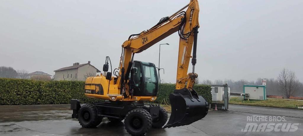 JCB JS 145 W  휠 굴삭기