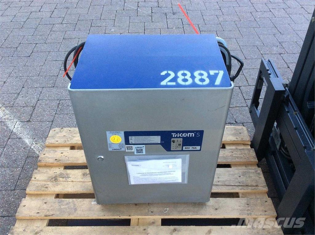 Linde E25 전동 지게차