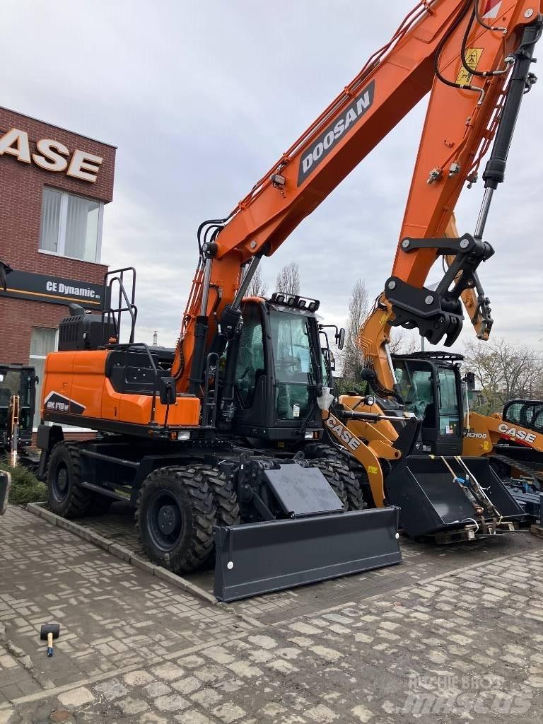 Doosan DX 170 W-7  휠 굴삭기