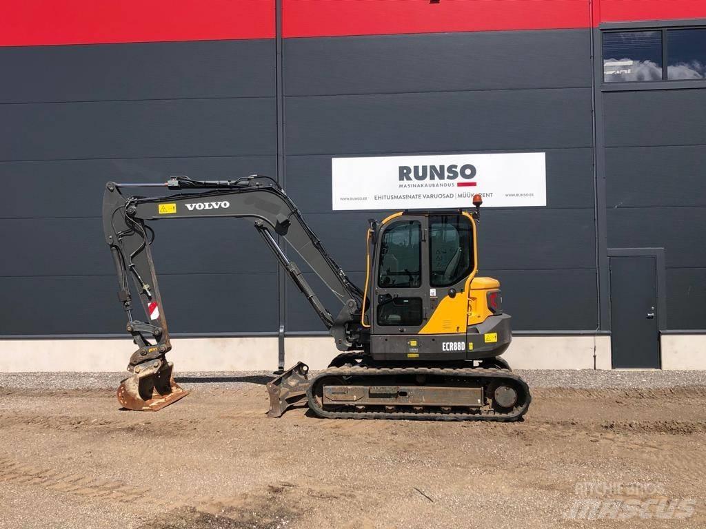 Volvo ECR 88 D 중형굴삭기 7톤-28톤