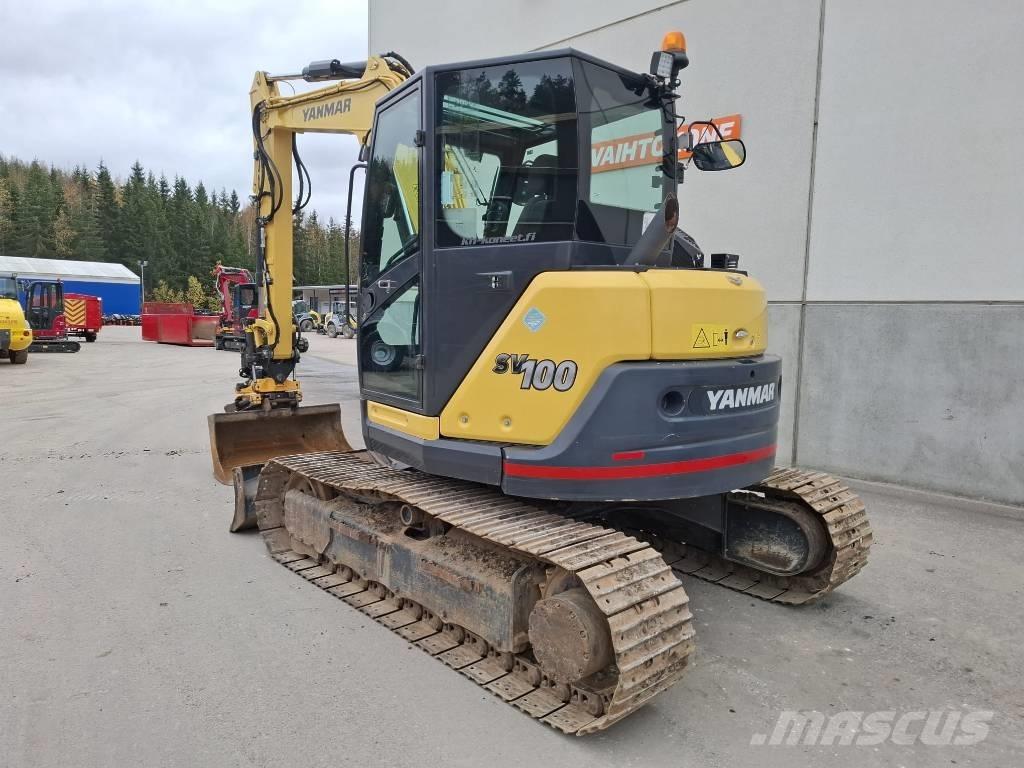 Yanmar SV 100-2A 중형굴삭기 7톤-28톤