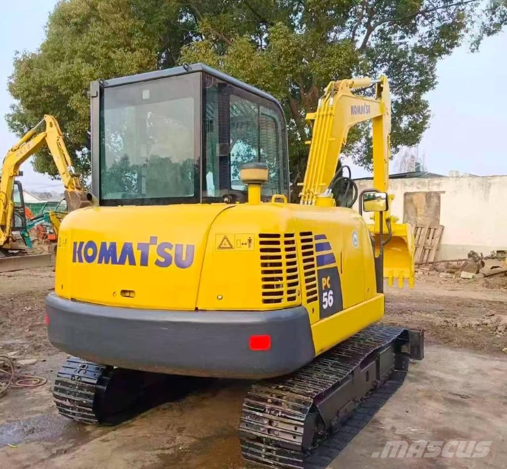 Komatsu PC 56 소형 굴삭기 7톤 미만
