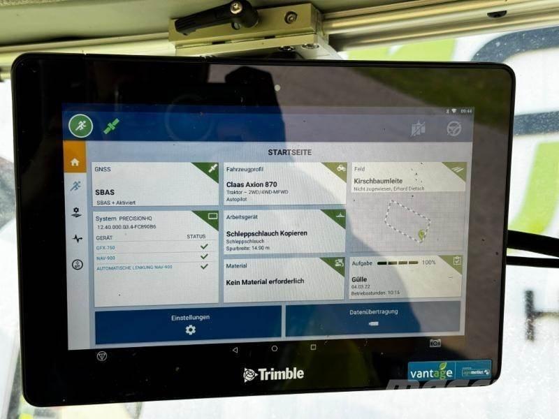 CLAAS AXION 870 트랙터