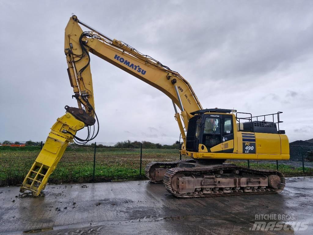 Komatsu PC 490 - 10 파쇄용 굴삭기