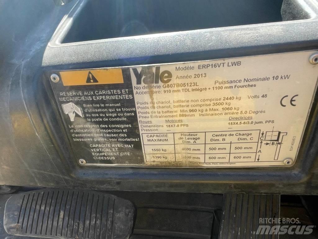 Yale ERP 16 VT 전동 지게차
