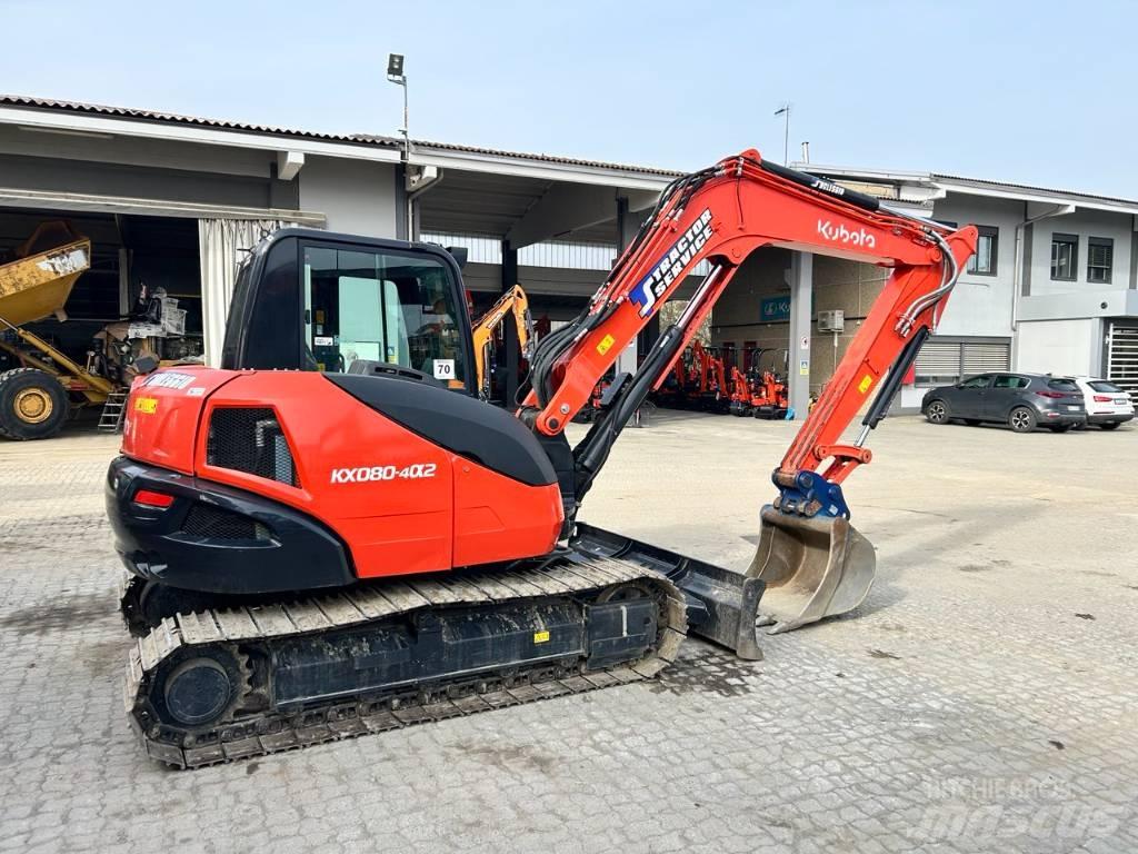 Kubota KX 80-4 중형굴삭기 7톤-28톤