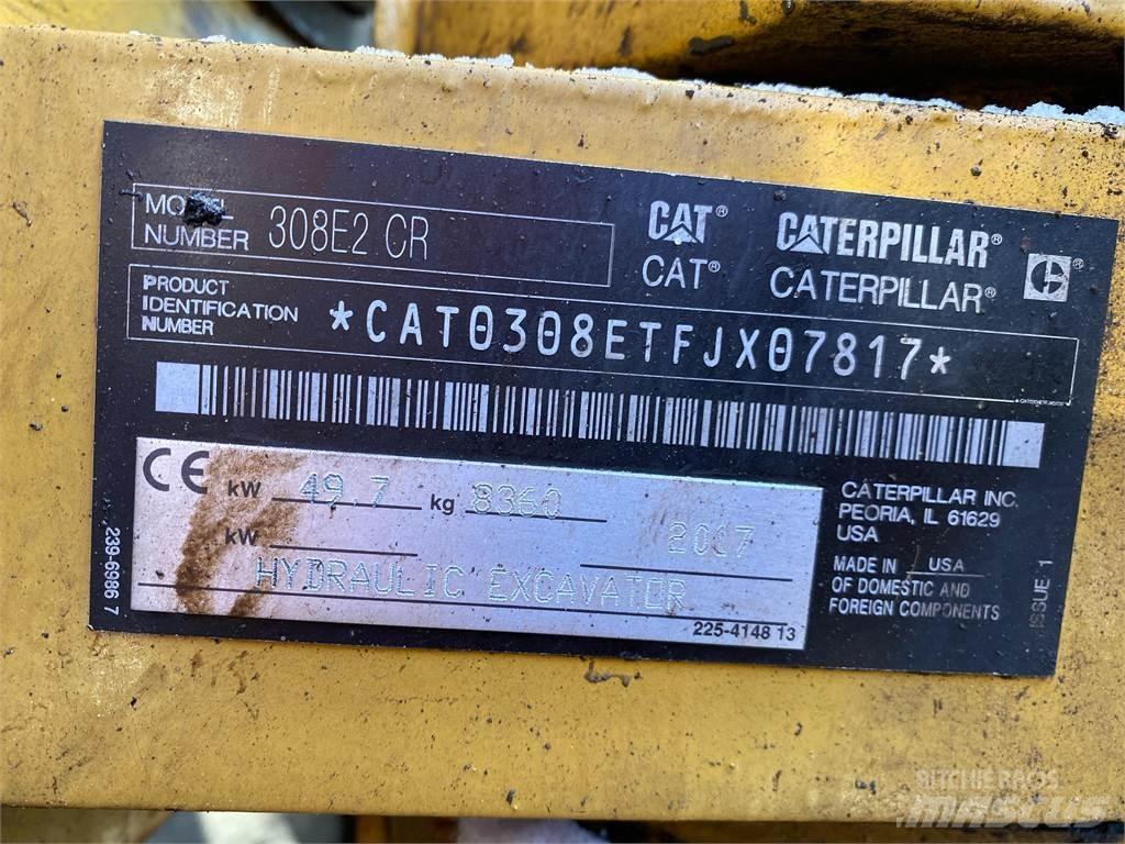 CAT 308E2CR 중형굴삭기 7톤-28톤