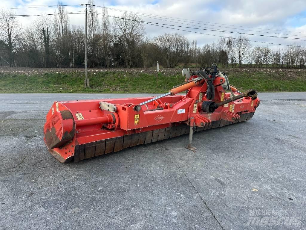 Kuhn RM480 목장 제초기 및 토퍼