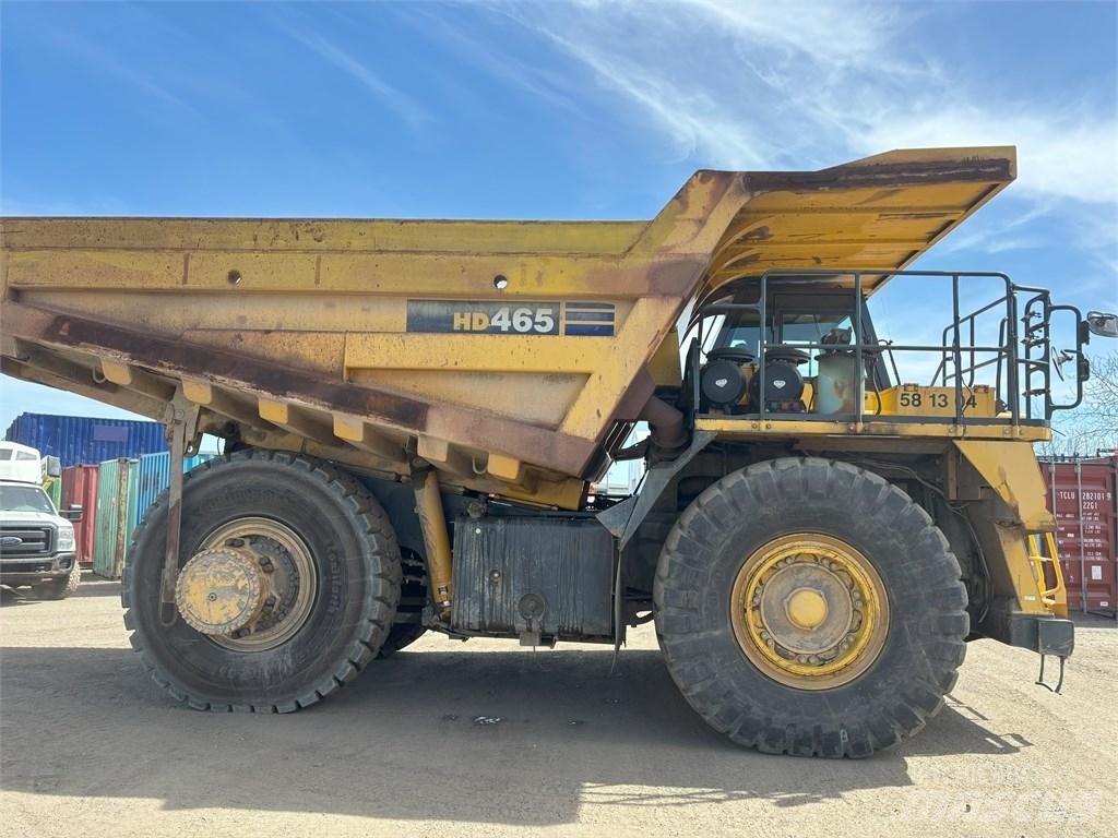 Komatsu HD465-7EO 건설현장 덤프트럭