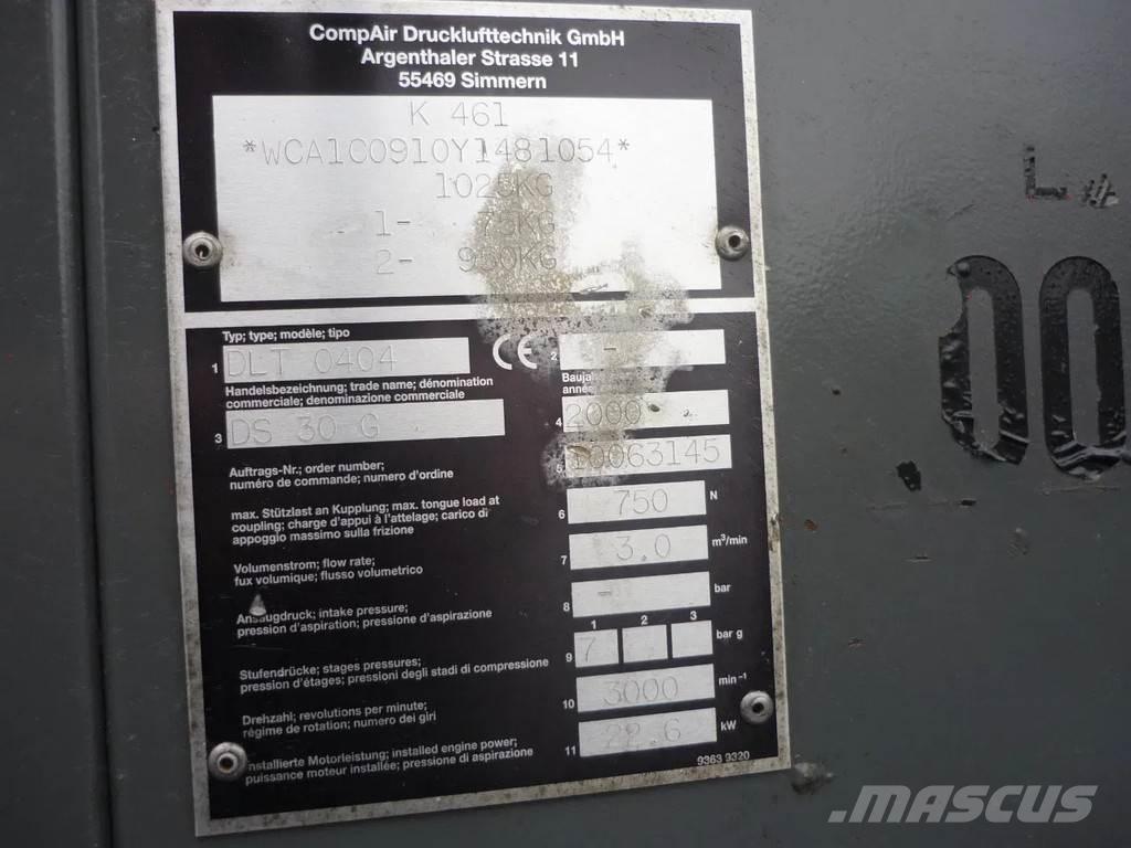 Compair DS 30G 콤푸레샤