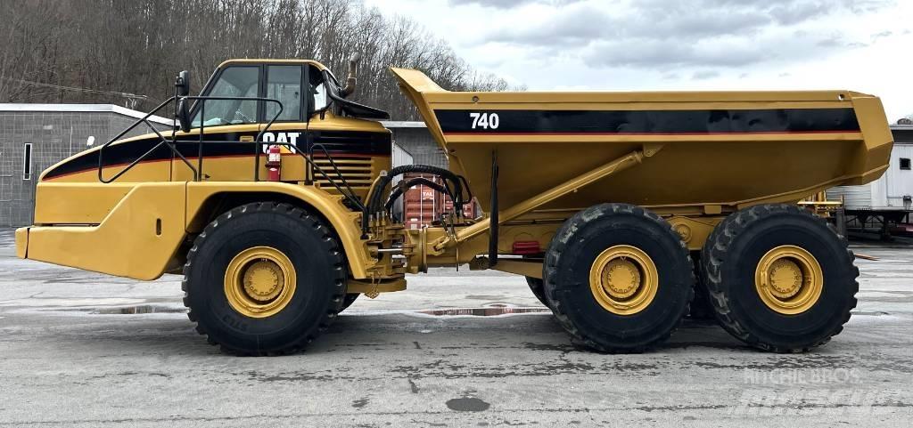 CAT 740 연결식 홀러