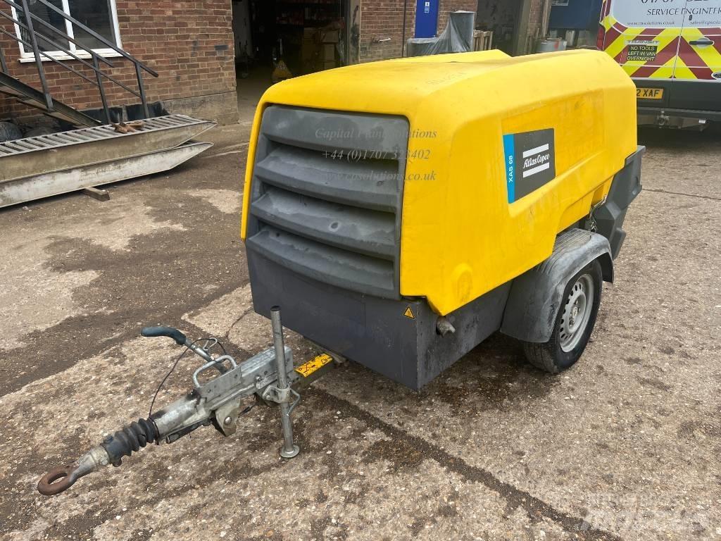 Atlas Copco XAS 68 콤푸레샤