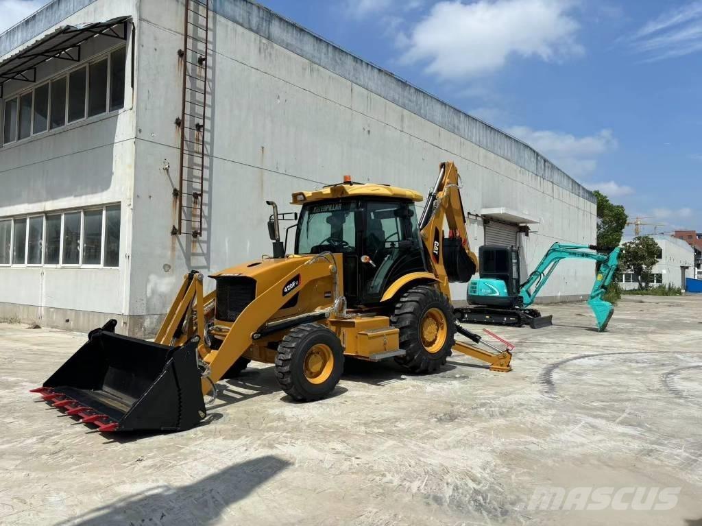 CAT 420 F 백호로더
