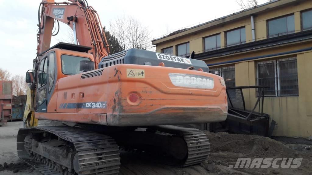 Doosan DX 340 LC 대형 굴삭기 29톤 이상