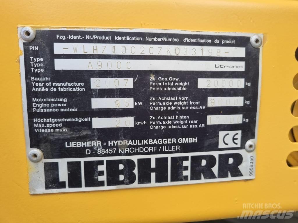 Liebherr A 900 C  휠 굴삭기