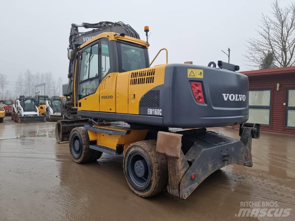 Volvo EW160 C Ii  휠 굴삭기