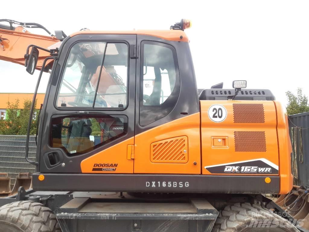 Doosan DX165 WR-7  휠 굴삭기