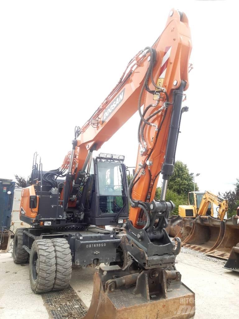 Doosan DX165 WR-7  휠 굴삭기