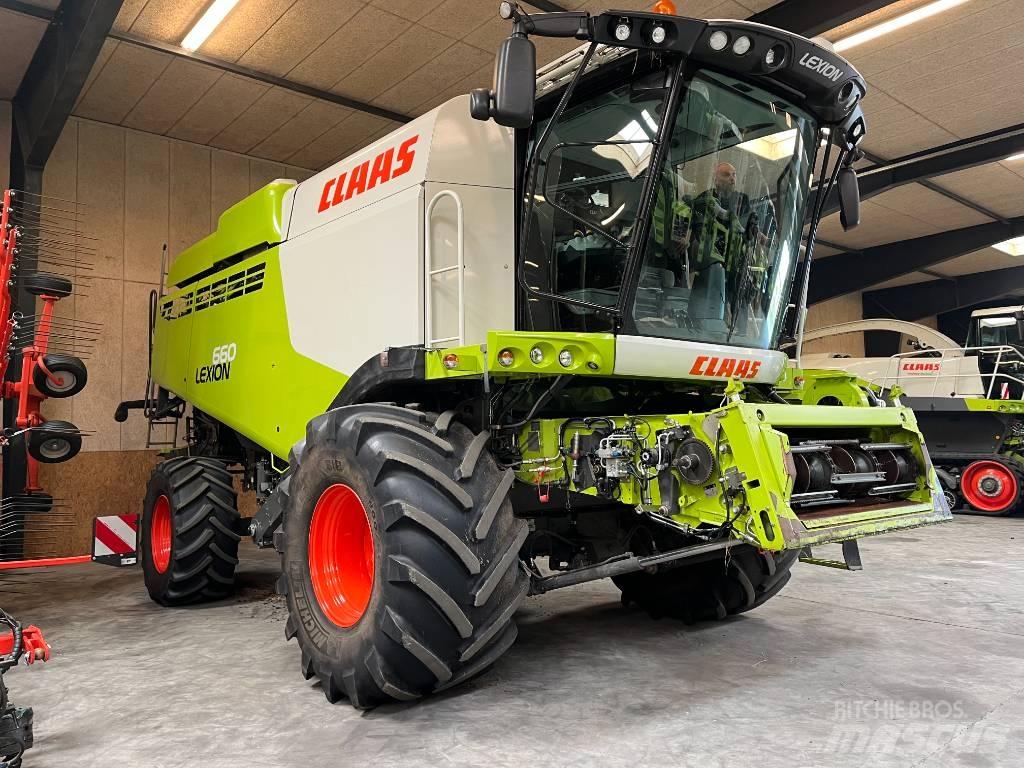 CLAAS LEXION 660 콤바인 수확기