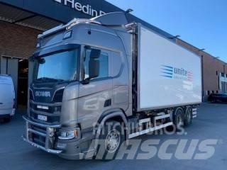 Scania R580 Flisbil 우드칩 트럭