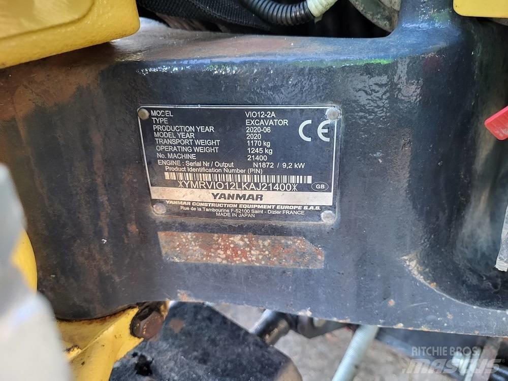 Yanmar Vio 12 소형 굴삭기 7톤 미만