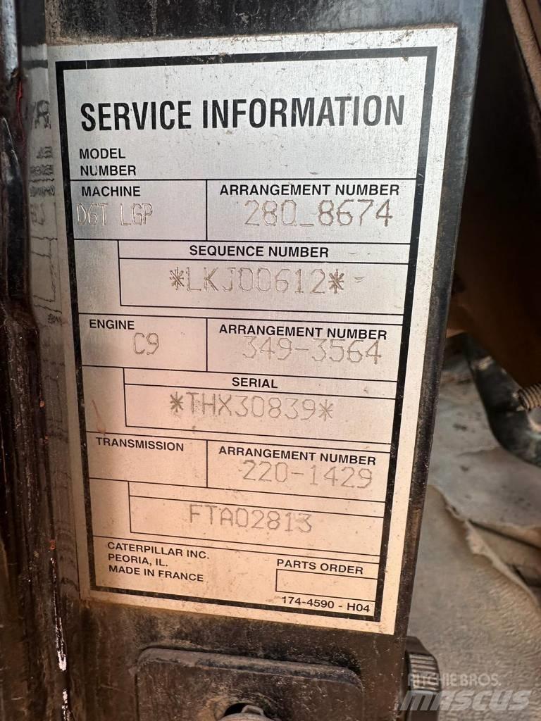 CAT D6T 크롤러 도저