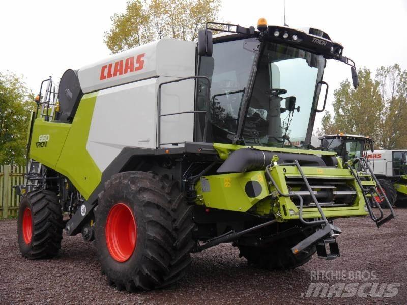 CLAAS TRION 660 콤바인 수확기