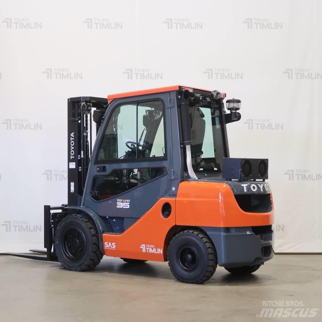 Toyota 52-8FDJF35 디젤 지게차