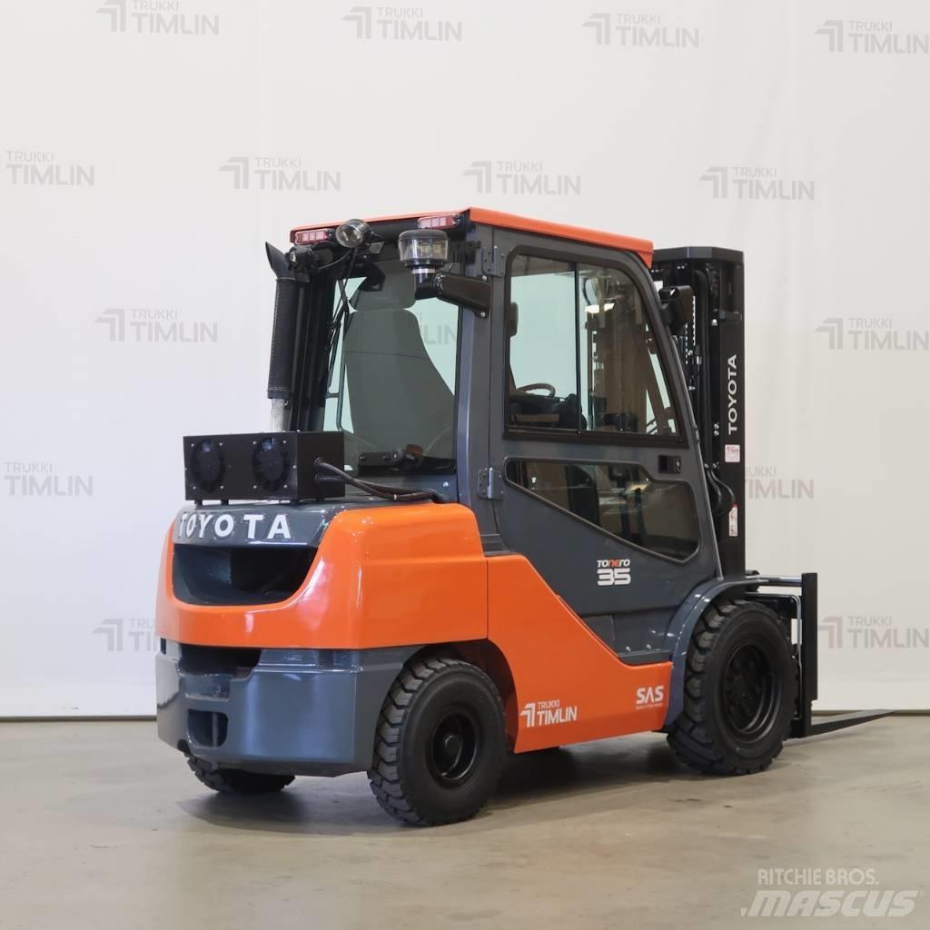 Toyota 52-8FDJF35 디젤 지게차