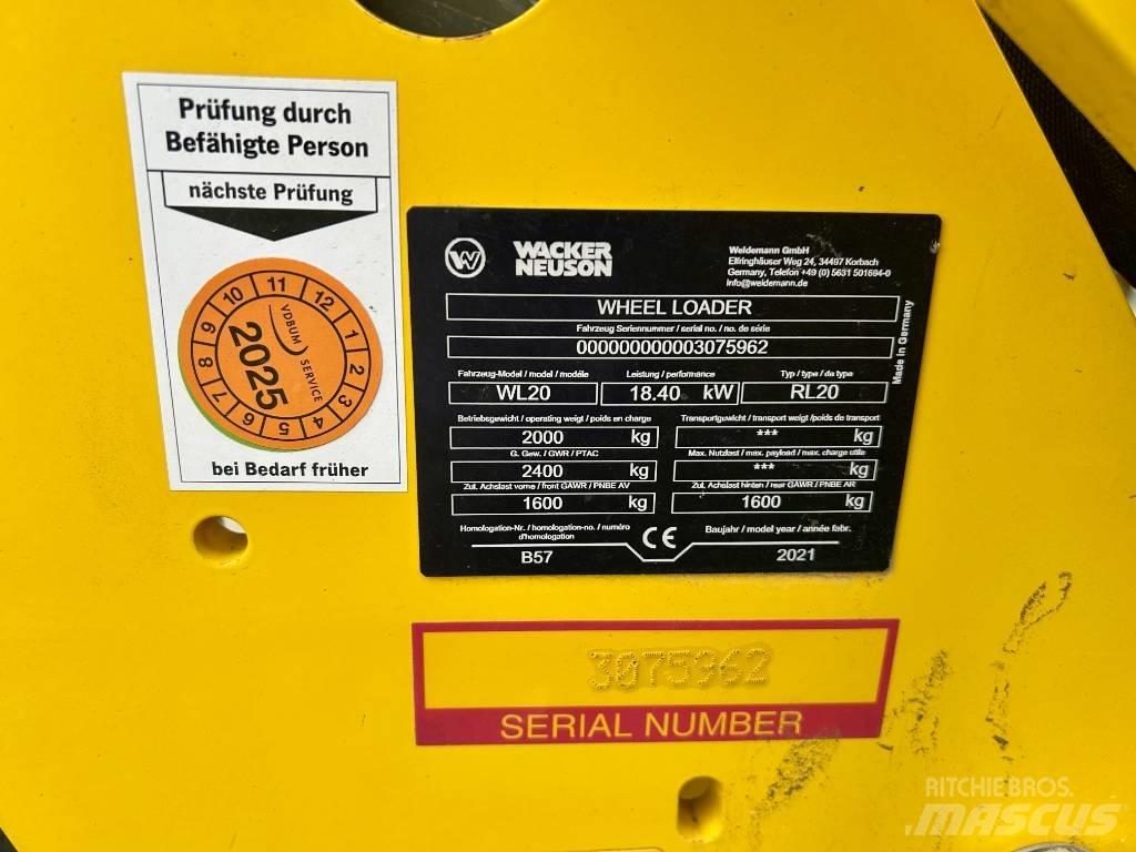Wacker Neuson WL 20  휠로우더