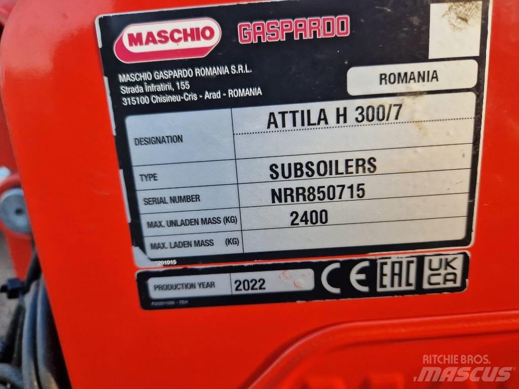 Maschio Attila 300/7 경운기
