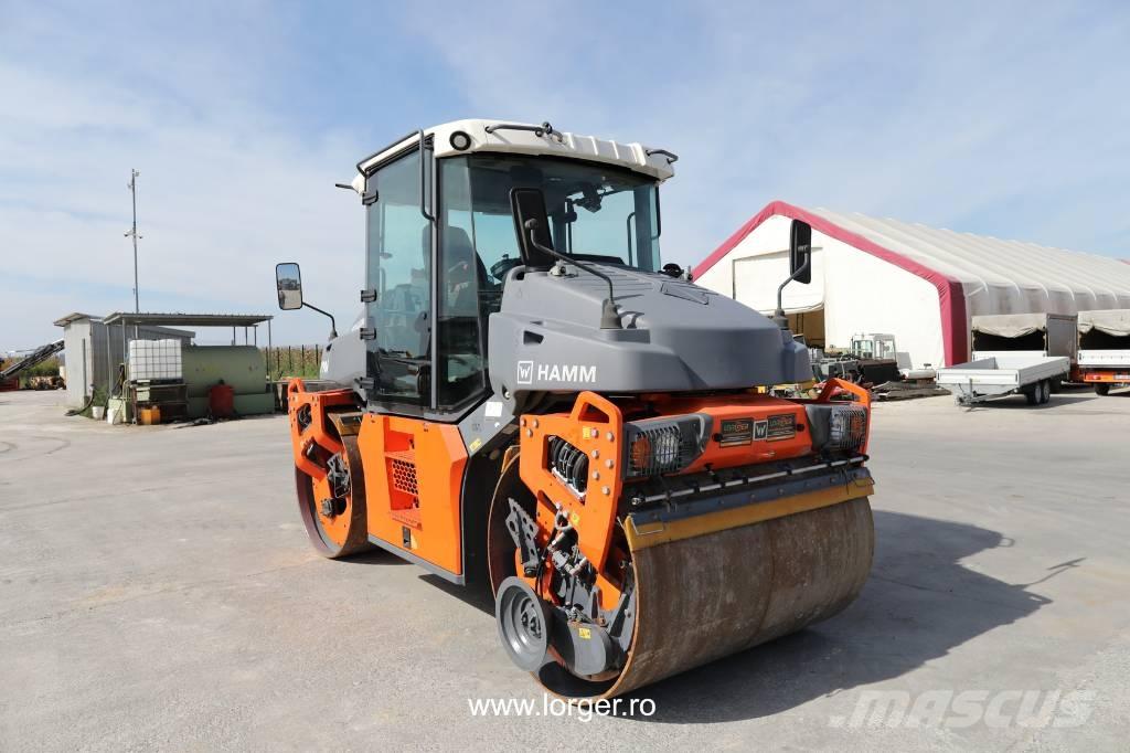 Hamm DV+ 90i VO-S 트윈 드럼 롤러