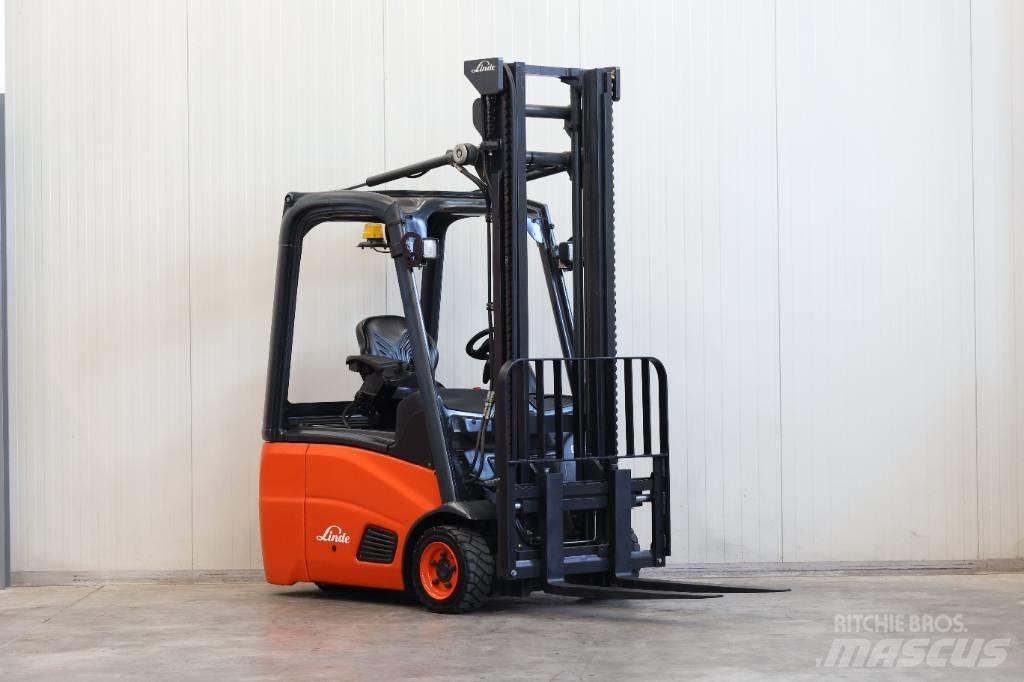 Linde E 14-01 전동 지게차