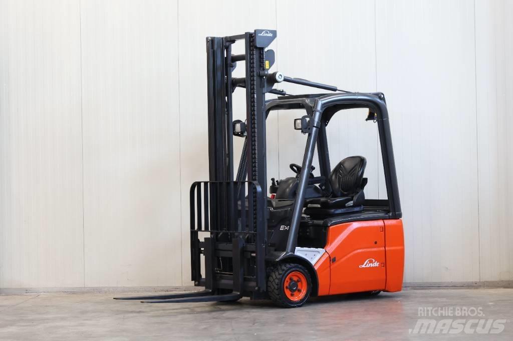 Linde E 14-01 전동 지게차