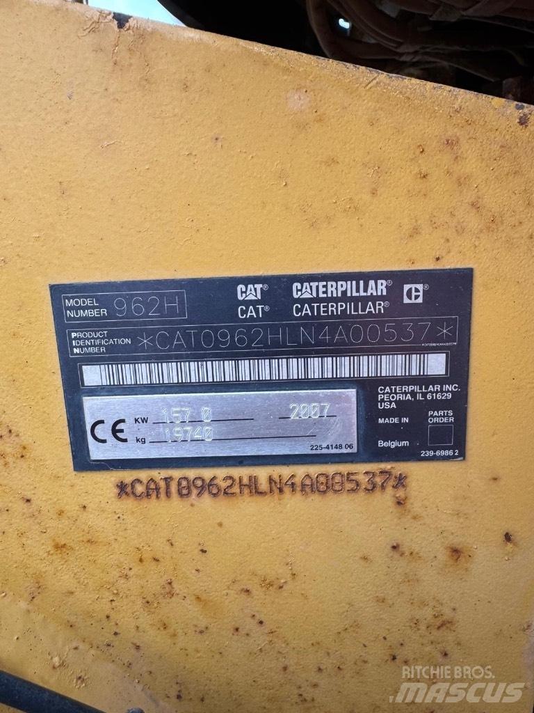 CAT 962 H  휠로우더