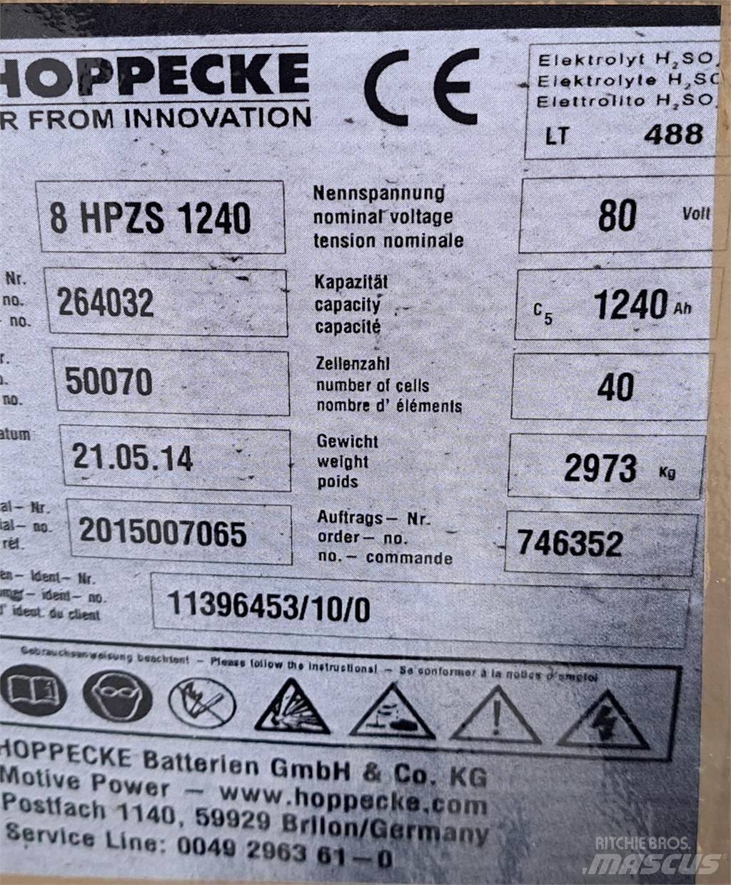Linde E60 전동 지게차