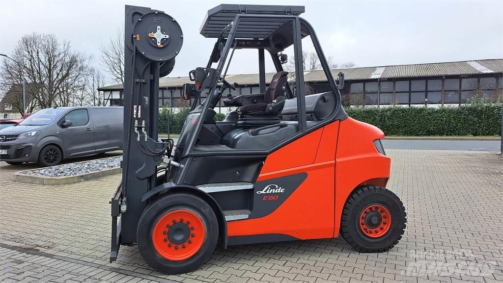 Linde E60 전동 지게차