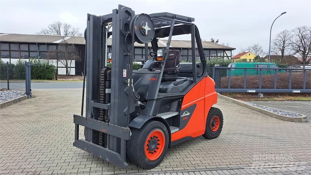 Linde E60 전동 지게차