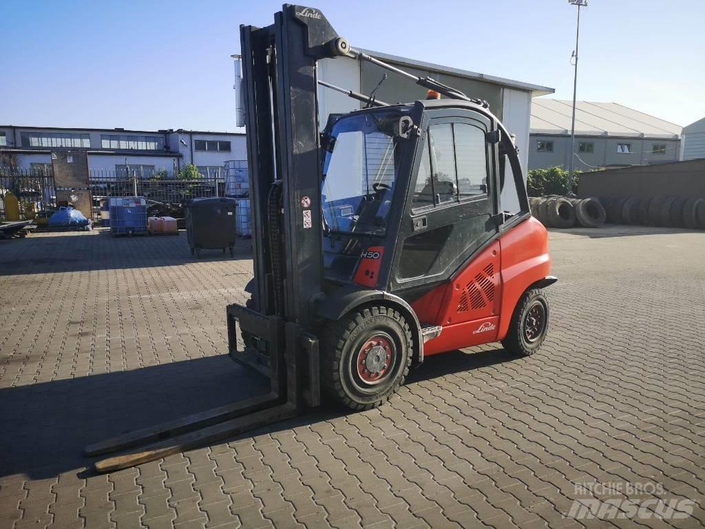 Linde Linde H50T-01 디젤 지게차