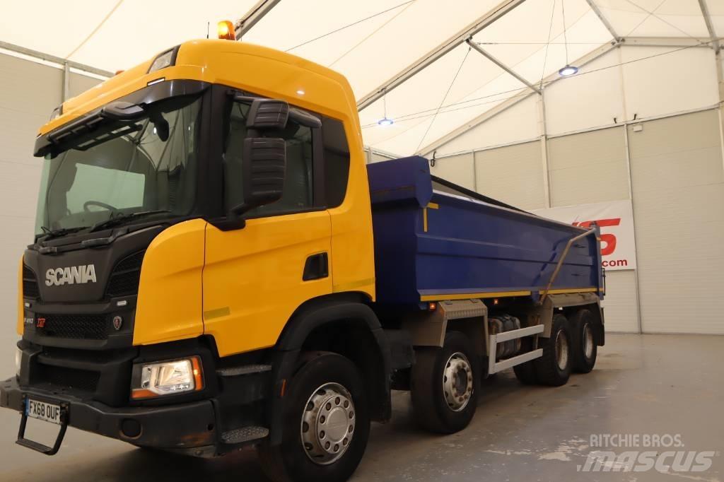 Scania P 410 덤프 트럭