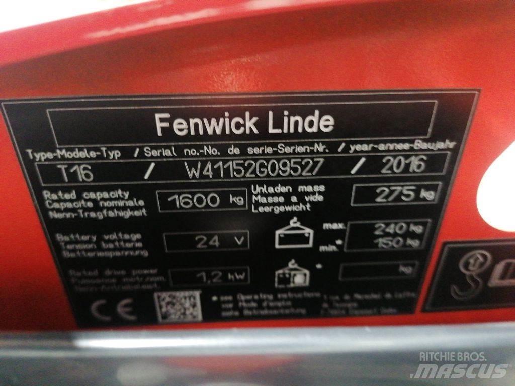 Linde T16 경량 리프터