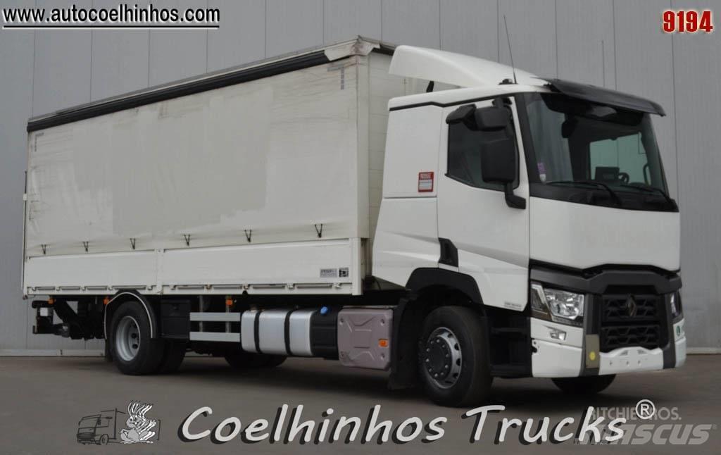 Renault T 380 커튼사이더 트럭